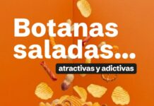 Las botanas saladas, atractivas y adictivas