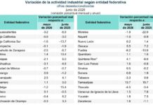La mitad de los estados del país con cifras negativas en su actividad industrial / Por Alejandro Durán