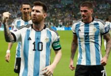 Messi llega a Argentina para su despedida de la selección